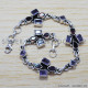 Amethyst 925 Sterling Silver Bracelet (SJWBR-161) Amethyst 925 Sterling Silver Bracelet (SJWBR-161)