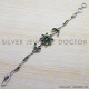 Peridot 925 Sterling Silver Bracelet (SJWBR-162) Peridot 925 Sterling Silver Bracelet (SJWBR-162)
