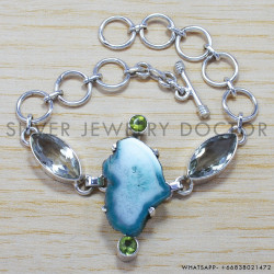 925 Sterling Silver Bracelet (SJWBR-167) 925 Sterling Silver Bracelet (SJWBR-167)