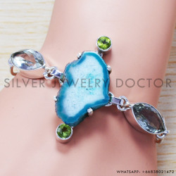 925 Sterling Silver Bracelet (SJWBR-167)