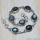 Labradorite 925 Sterling Silver Bracelet (SJWBR-17)