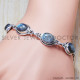 Labradorite 925 Sterling Silver Bracelet (SJWBR-17)