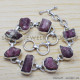 Ruby 925 Sterling Silver Bracelet (SJWBR-177) Ruby 925 Sterling Silver Bracelet (SJWBR-177)