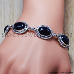 Sunstone 925 Sterling Silver Bracelet (SJWBR-18)