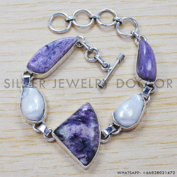 925 Sterling Silver Bracelet (SJWBR-185)