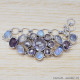 Rainbow Moonstone 925 Sterling Silver Bracelet (SJWBR-187) Rainbow Moonstone 925 Sterling Silver Bracelet (SJWBR-187)