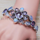 Rainbow Moonstone 925 Sterling Silver Bracelet (SJWBR-187) Rainbow Moonstone 925 Sterling Silver Bracelet (SJWBR-187)