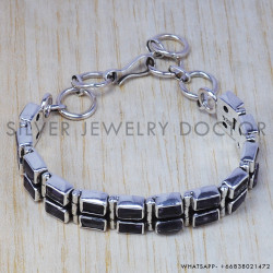 Amethyst 925 Sterling Silver Bracelet (SJWBR-189)