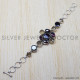 Citrine 925 Sterling Silver Bracelet (SJWBR-191) Citrine 925 Sterling Silver Bracelet (SJWBR-191)
