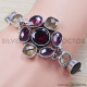Citrine 925 Sterling Silver Bracelet (SJWBR-191) Citrine 925 Sterling Silver Bracelet (SJWBR-191)