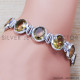 Citrine 925 Sterling Silver Bracelet (SJWBR-193) Citrine 925 Sterling Silver Bracelet (SJWBR-193)