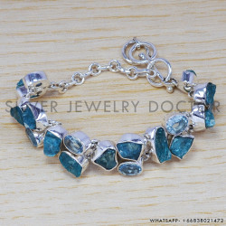 925 Sterling Silver Bracelet (SJWBR-194) 925 Sterling Silver Bracelet (SJWBR-194)