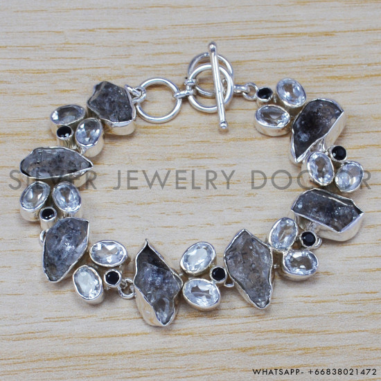 925 Sterling Silver Bracelet (SJWBR-196) 925 Sterling Silver Bracelet (SJWBR-196)