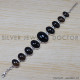 Smoky Quartz 925 Sterling Silver Bracelet (SJWBR-197) Smoky Quartz 925 Sterling Silver Bracelet (SJWBR-197)