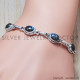 Labradorite 925 Sterling Silver Bracelet (SJWBR-20)