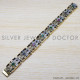 Emerald 925 Sterling Silver Bracelet (SJWBR-213) Emerald 925 Sterling Silver Bracelet (SJWBR-213)