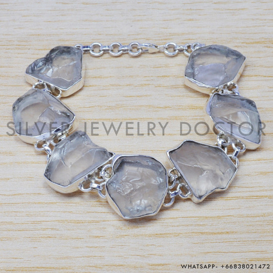 925 Sterling Silver Bracelet (SJWBR-221) 925 Sterling Silver Bracelet (SJWBR-221)