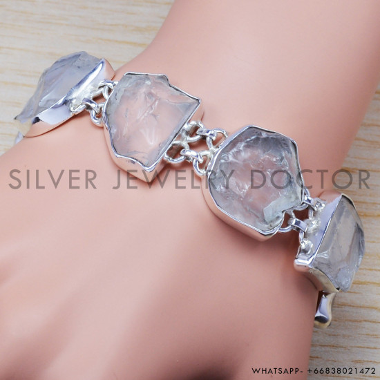 925 Sterling Silver Bracelet (SJWBR-221) 925 Sterling Silver Bracelet (SJWBR-221)