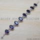 Amethyst 925 Sterling Silver Bracelet (SJWBR-222) Amethyst 925 Sterling Silver Bracelet (SJWBR-222)