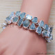 925 Sterling Silver Bracelet (SJWBR-227) 925 Sterling Silver Bracelet (SJWBR-227)