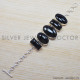 Black Onyx 925 Sterling Silver Bracelet (SJWBR-228) Black Onyx 925 Sterling Silver Bracelet (SJWBR-228)