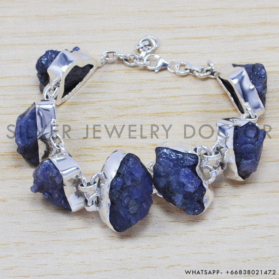 Iolite 925 Sterling Silver Bracelet (SJWBR-229) Iolite 925 Sterling Silver Bracelet (SJWBR-229)