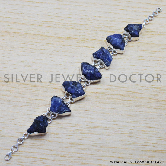Iolite 925 Sterling Silver Bracelet (SJWBR-229) Iolite 925 Sterling Silver Bracelet (SJWBR-229)