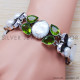 Pearl 925 Sterling Silver Bracelet (SJWBR-236) Pearl 925 Sterling Silver Bracelet (SJWBR-236)