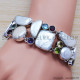 Pearl 925 Sterling Silver Bracelet (SJWBR-238) Pearl 925 Sterling Silver Bracelet (SJWBR-238)