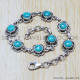 Turquoise 925 Sterling Silver Bracelet (SJWBR-24)