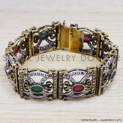 Ruby 925 Sterling Silver Bracelet (SJWBR-242) Ruby 925 Sterling Silver Bracelet (SJWBR-242)