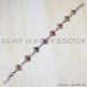 Aventurine 925 Sterling Silver Bracelet (SJWBR-25)