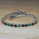 Ruby 925 Sterling Silver Bracelet (SJWBR-254)