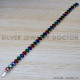 Sapphire 925 Sterling Silver Bracelet (SJWBR-258)