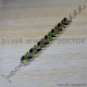 Peridot 925 Sterling Silver Bracelet (SJWBR-261) Peridot 925 Sterling Silver Bracelet (SJWBR-261)