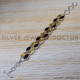Citrine 925 Sterling Silver Bracelet (SJWBR-262) Citrine 925 Sterling Silver Bracelet (SJWBR-262)