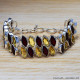 Citrine 925 Sterling Silver Bracelet (SJWBR-263) Citrine 925 Sterling Silver Bracelet (SJWBR-263)