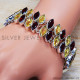 Citrine 925 Sterling Silver Bracelet (SJWBR-263) Citrine 925 Sterling Silver Bracelet (SJWBR-263)
