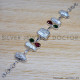 Emerald 925 Sterling Silver Bracelet (SJWBR-270) Emerald 925 Sterling Silver Bracelet (SJWBR-270)