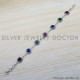 Emerald 925 Sterling Silver Bracelet (SJWBR-276) Emerald 925 Sterling Silver Bracelet (SJWBR-276)