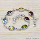 Citrine 925 Sterling Silver Bracelet (SJWBR-278) Citrine 925 Sterling Silver Bracelet (SJWBR-278)