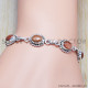 Aventurine 925 Sterling Silver Bracelet (SJWBR-28)