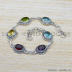 Amethyst 925 Sterling Silver Bracelet (SJWBR-282) Amethyst 925 Sterling Silver Bracelet (SJWBR-282)