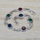 Ruby 925 Sterling Silver Bracelet (SJWBR-283) Ruby 925 Sterling Silver Bracelet (SJWBR-283)