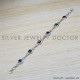 Ruby 925 Sterling Silver Bracelet (SJWBR-283) Ruby 925 Sterling Silver Bracelet (SJWBR-283)