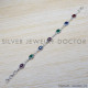 Emerald 925 Sterling Silver Bracelet (SJWBR-285) Emerald 925 Sterling Silver Bracelet (SJWBR-285)