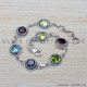 Peridot 925 Sterling Silver Bracelet (SJWBR-286) Peridot 925 Sterling Silver Bracelet (SJWBR-286)