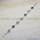 Citrine 925 Sterling Silver Bracelet (SJWBR-288) Citrine 925 Sterling Silver Bracelet (SJWBR-288)