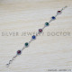 Sapphire 925 Sterling Silver Bracelet (SJWBR-291) Sapphire 925 Sterling Silver Bracelet (SJWBR-291)