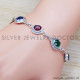Sapphire 925 Sterling Silver Bracelet (SJWBR-291) Sapphire 925 Sterling Silver Bracelet (SJWBR-291)